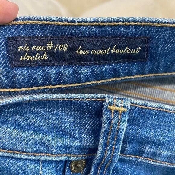 Citizens Of Humanity Ric Rac #108 Stretch Low Waist Boot Cut Jeans - Picture 5 of 6